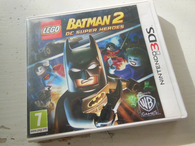 Batman 2 DC super heroes, Nintendo 3DS, Dansk udgave. Fragt…