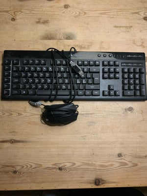 Tastatur, Corsair, Corsair K55 RGB PRO gaming tastatur, Perfekt, Dejlig mus og tastatur til den nye 