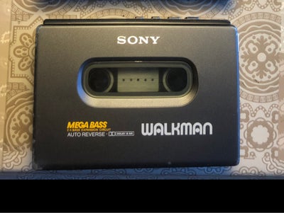 Walkman, Sony, WM-EX48 , God, Serviceret Sony Walkman med læder-etui.
Den har fået ordnet :

- Nyt b