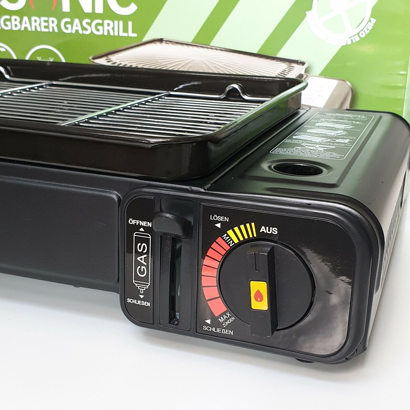 Gasgrill, 1500W RSONIC Gas Grill + – – Køb og Salg af Nyt og Brugt