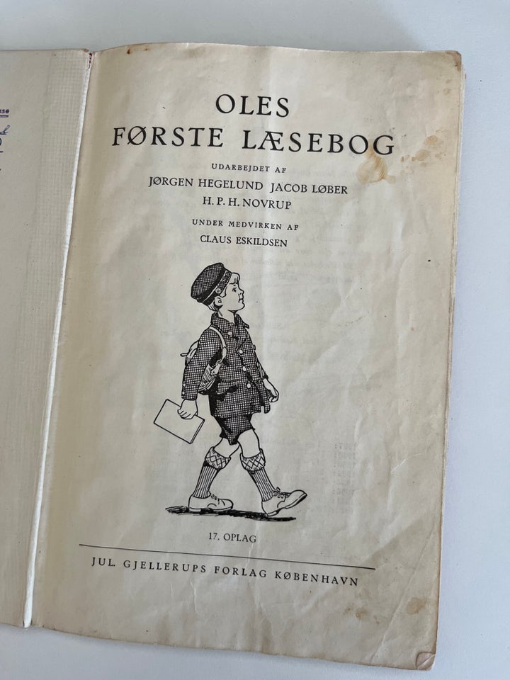 Oles Første Læsebog, Jørgen Hegelund