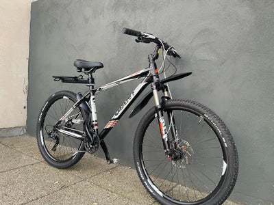 Giant ALUXX 6000, hardtail, L tommer, 30 gear, Meget flot og velholdt mountainbike sælges.
Forgaffel