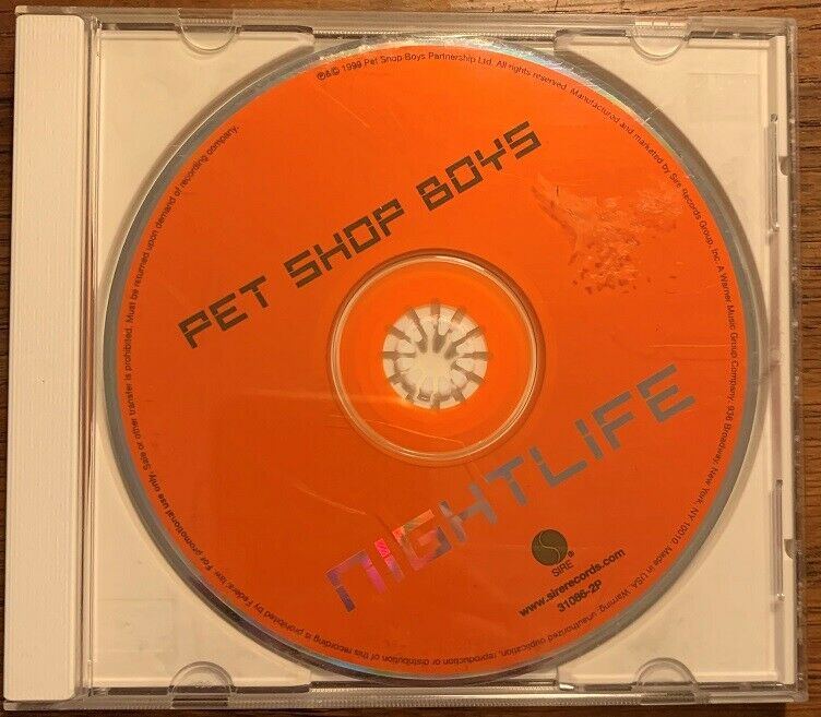 Pet Shop Boys: Nightlife (US promo), electronic