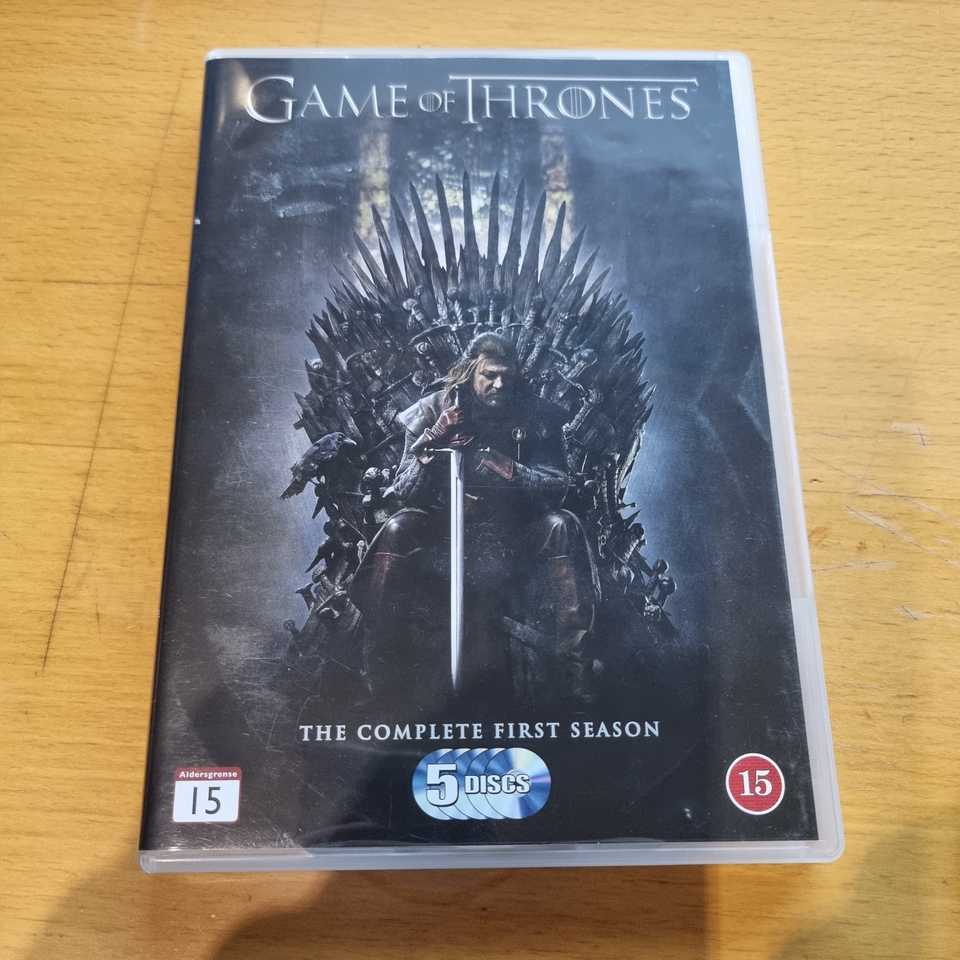 Game of Thrones Sæson 1, DVD, TV-serier
