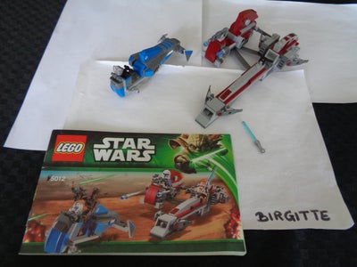 Lego Star Wars, 75012, Lego Star Wars, BARC Speeder with Sidecar, sæt nr. 75012 fra år 2013. Brugt.

