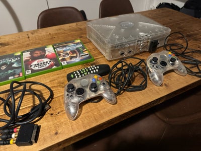 Xbox, Crystal , God, Xbox original limited edition translucent console for sale in good condition, p