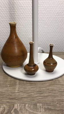 Keramik, Miniature Keramik Vaser, Miniature Vaser, Keramik. Høganæs, samlerobjekt.

• BYD GERNE, men