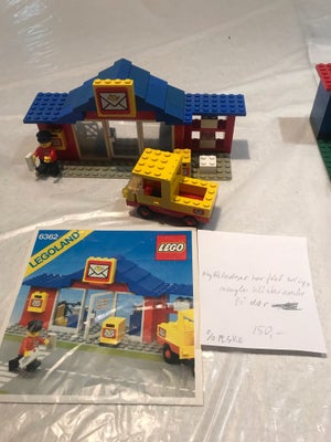 Lego City, 6362, Nogle klodser har fået sollys. 
Mangler klistermærke på dør. Ingen æske. 