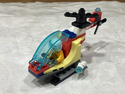Lego City, 30566 - Fire Helicopter polybag, Intakt med alle dele.

