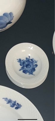 Porcelæn, Blå blomst flettet smør tallerken , Royal Copenhagen, Royal Copenhagen blå blomst flettet
