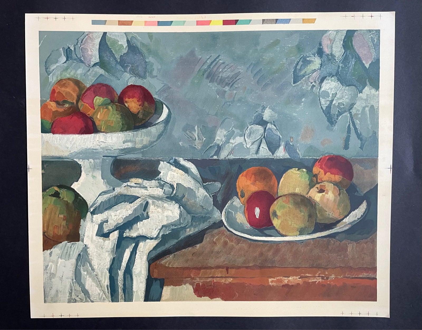 Litografi - vintage kunsttryk, Paul Gauguin, motiv: Æbler