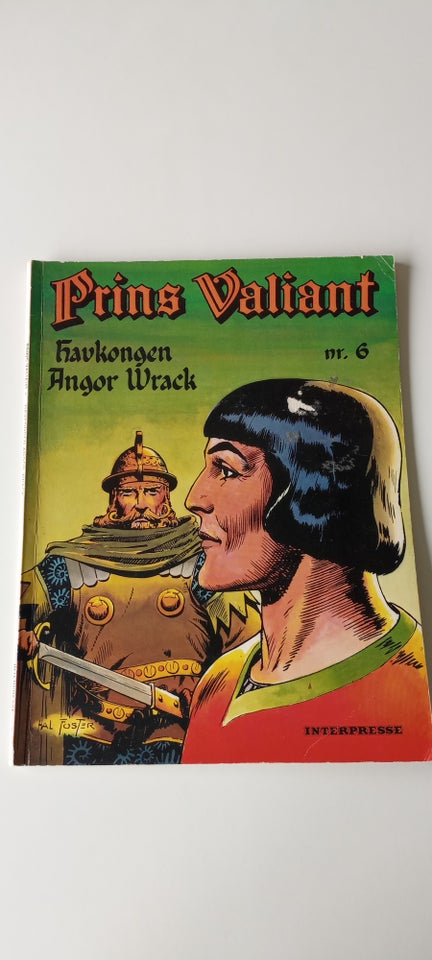 Prins Valiant, Harold R. Foster, Tegneserie