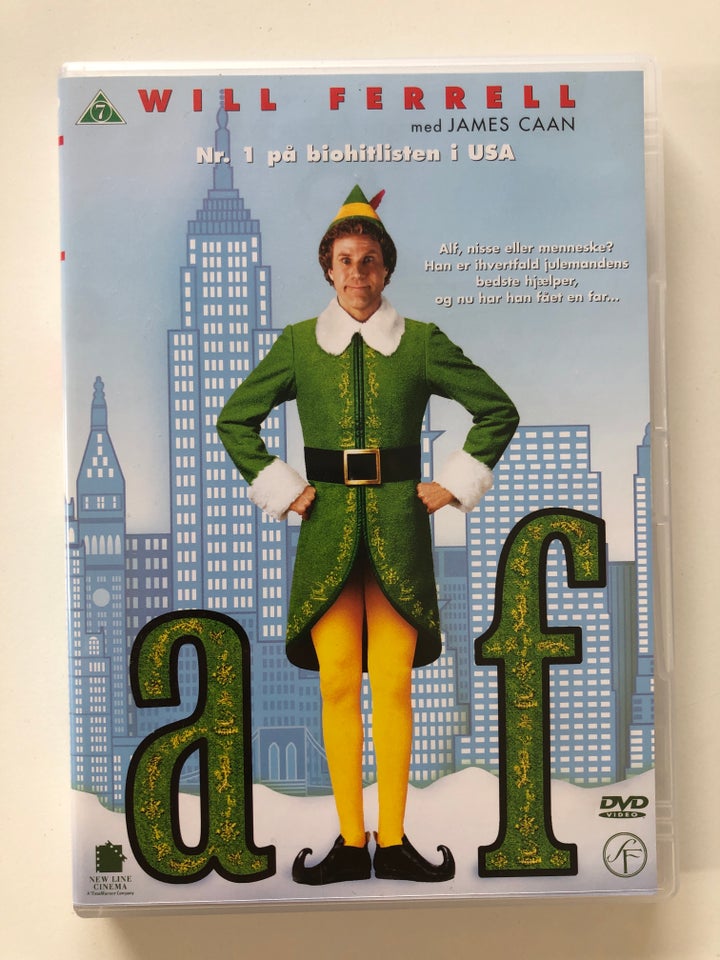 Alf - Elf, instruktør Jon Favreau , DVD