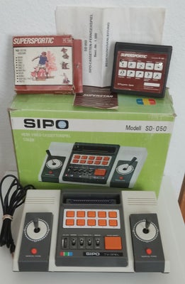 SIPO SD-050, spillekonsol, God, Samleobjekt. Gammel sjælden pong konsol. Over 40år gammel. I meget p