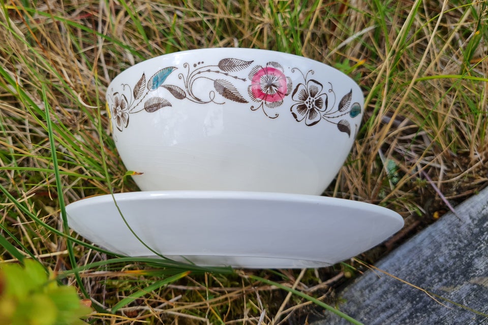 Porcelæn, Sovseskål el suppekop, Colditz Germany