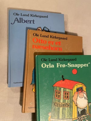 Tre gange Ole Lund Kirkegaard, Ole Lund Kirkegaard, Albert, Orla Frø-Snapper og Otto er et næsehorn.