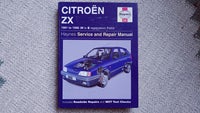 Service- og Reparationsmanual, Citroen ZX (Petrol)