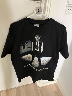 T-shirt, Kim Larsen, str. L,  100 % bomuld,  Ubrugt
