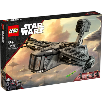 Lego Star Wars, the Justifier 75323, Sælges fabriksny i intakt emballage (ikke-rygerhjem).

Fast pri