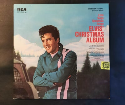 LP, Elvis Presley, Elvis' Christmas Album, Rock, STAND: Meget flot vinyl, få tegn på slid/afspilning