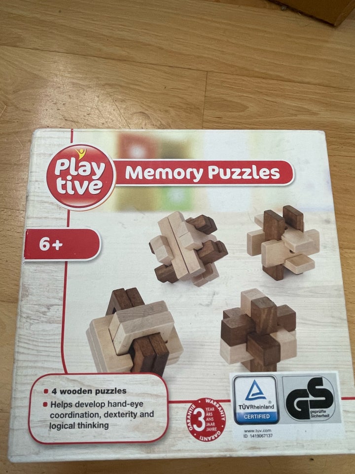 Puslespil, Memory puzzles, Play tive