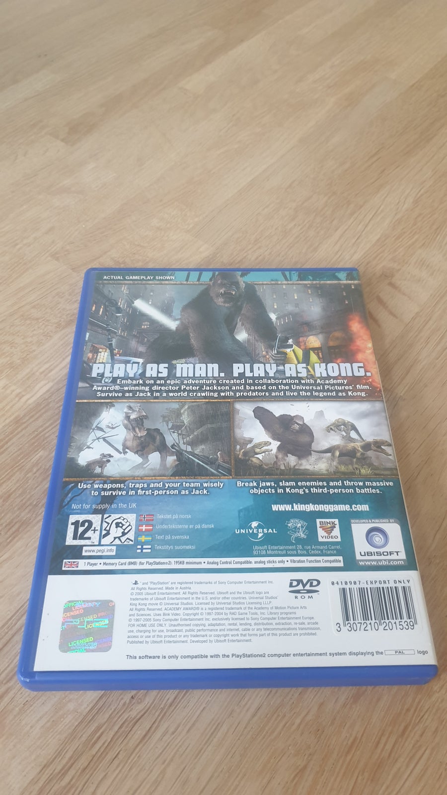 Peter Jacksons KING KONG, PS2, action