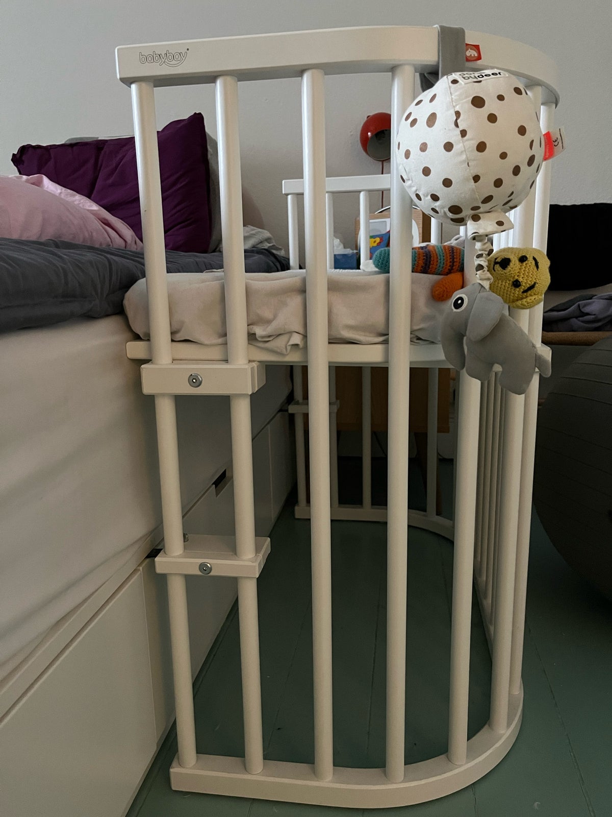 Babyseng, Bedside crib, b: 46 l: 81