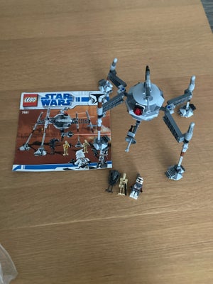 Lego Star Wars, 7681, Kun med 3 figurer