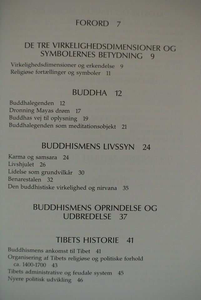 buddhas lære - og den tibetanske buddhisme, af lene højholt,