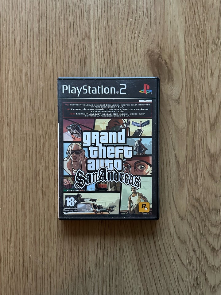 Grand Theft Auto San Andreas, PS2