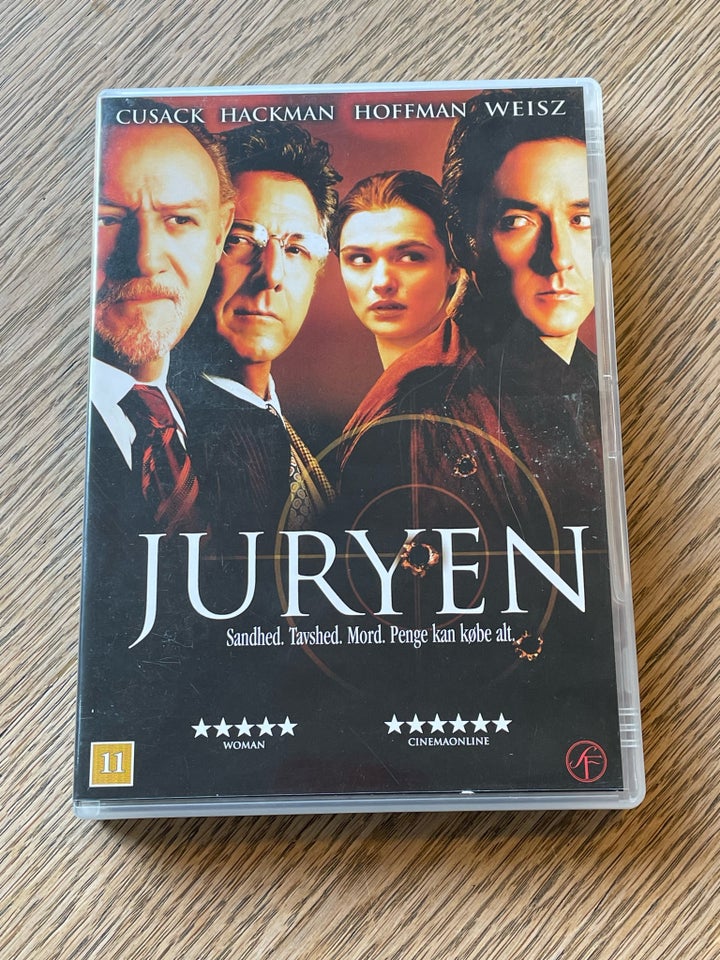 Runaway Jury, DVD, thriller