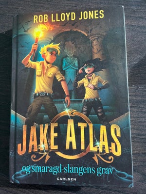 Jake Atlas smaragd-slangens grav , Rob Lloyd Jones, 1. udgave fra 2017 på forlaget Carlsen
Oplag: 1

