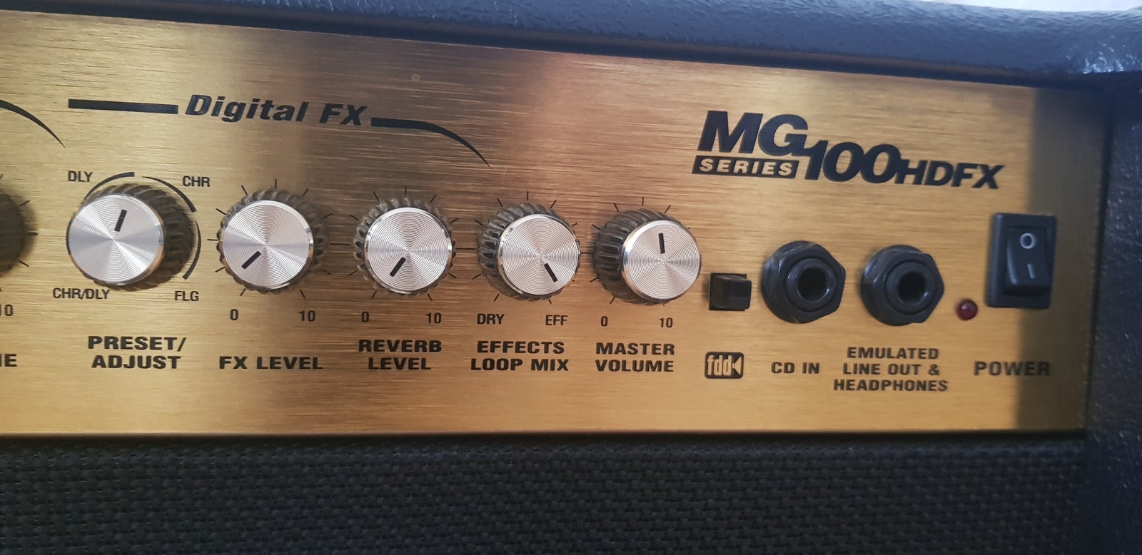 Topforstærker, Marshall MG100hdfx, 100 W