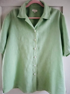 Skjortekjole, New House, str. 44, Grøn, Bomuld, Ubrugt, Helt ny skjorte / aldrig brugt/ fra New Hous