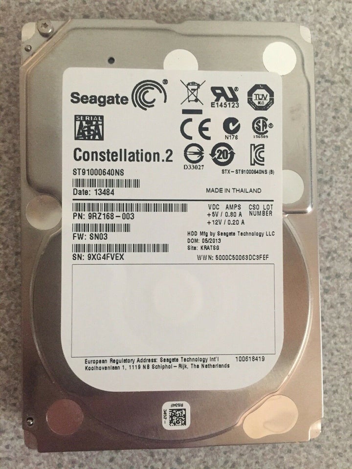 Seagate, 1000 GB, Perfekt