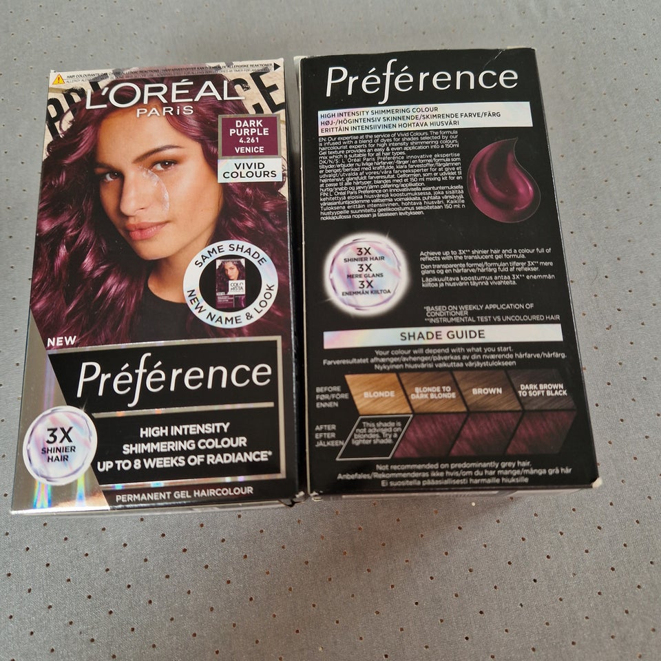 Gå op og ned kop udpege Hårfarve, Permanent hårfarve, L'Oréal – dba.dk – Køb og Salg af Nyt og Brugt