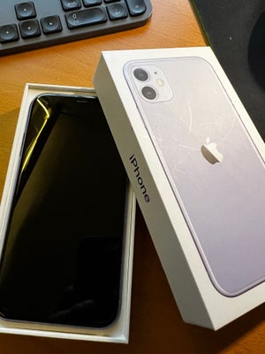 iPhone 11, 128 GB, pink, Perfekt, Til salg Iphone 11, perfekt stand. Med kvittering og cover.