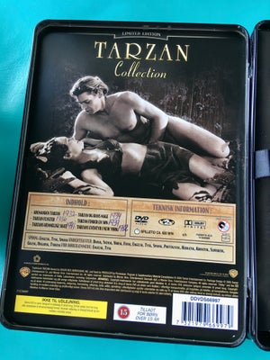 Tarzan collection (6 film/3DVD/Tin-box), DVD, eventyr – dba.dk Foto