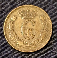 Danmark, mønter, 1 skilling rigsmønt