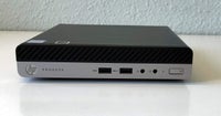 HP, ProDesk 400 G5 Mini, i5-9500T @ 2,2 Ghz