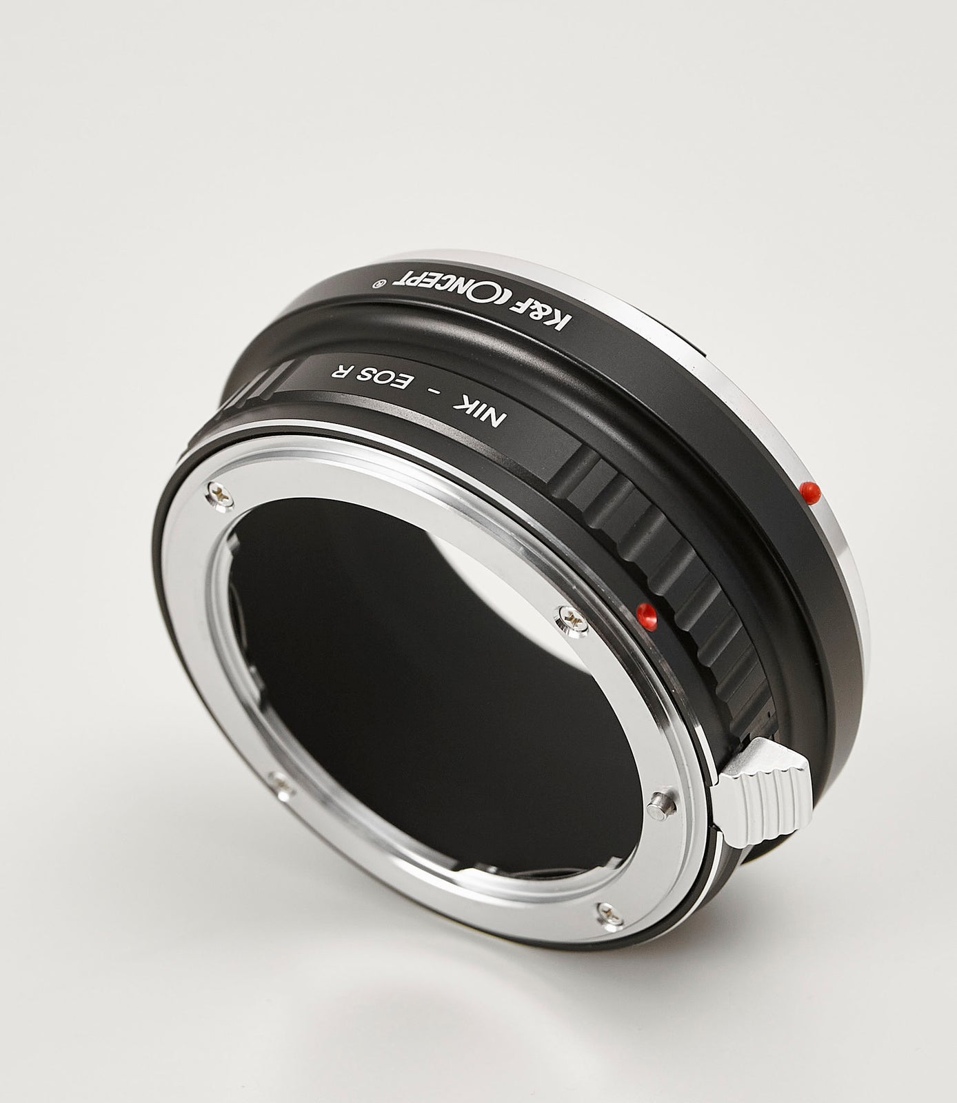 Canon, Benyt Nikon optik på R-mount, Perfekt