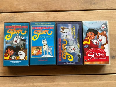 Tegnefilm, Silver fang VHS, Silver VHS film sælges
Med de originale danske stemmer.
Fra egen samling