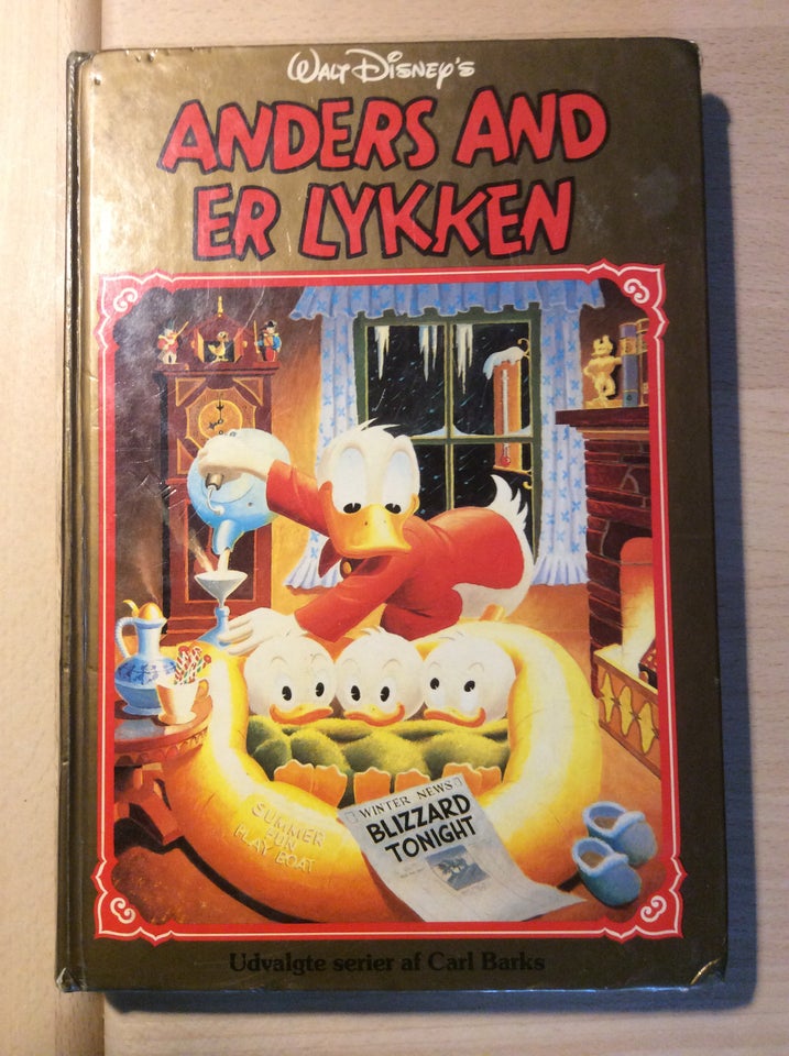 Anders And guldbøger nr 16 1987 1988, Tegneserie