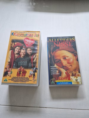 Børnefilm, VHS VIDEOBÅND- Julekalender, Sælger her 2 stk julekalendre på vhs bånd.

Pyrus - Alletide