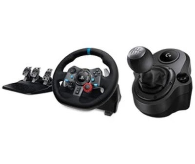 Controller, Playstation 4, Logitech, Perfekt, G29 Steeringwheel med padels og stickshift fra Logitec