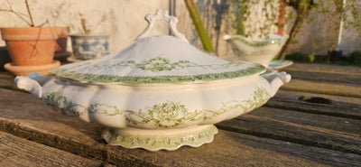 Porcelæn, Terrine, Ideal. Semi royal porcelain, England., Flot, hel terrine. Tåler maskinopvask