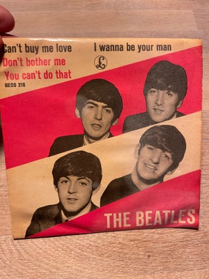 Single, Beatles, Original Beatles plade 