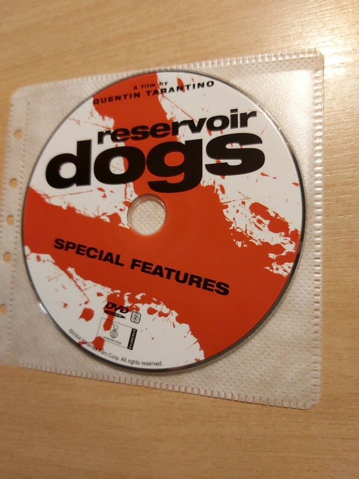 Reservoir Dogs 2 Disk, DVD, andet