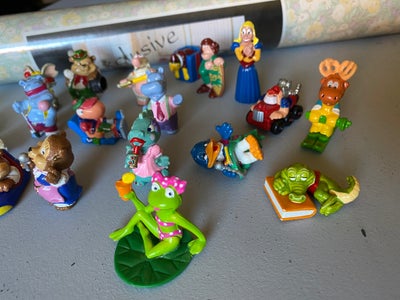 Samlefigurer, Kinderæg, Ferrero, 16 ældre figurer fra Kinderæg og Ferrero.
Sælges kun samlet, Bilern
