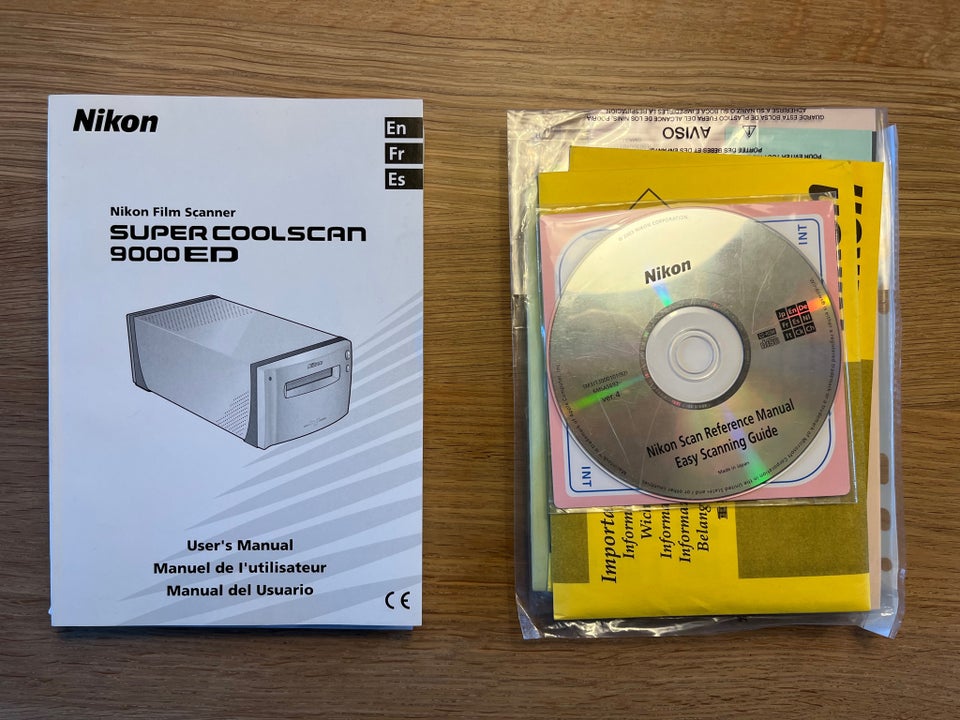 Film scanner , Nikon, Coolscan 9000
